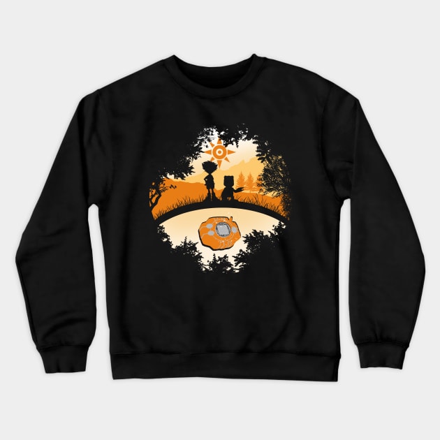 Crest of Courage Crewneck Sweatshirt by itsdanielle91